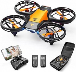 4DRC V8 Mini Drohne mit 720P HD Kamera f&uuml;r Kinder , RC Quadrocopter Fernbedienung und Handsteuerung,H&ouml;henhaltung,Start/Landung mit einem Knopf, 3D Flips,Stunt Flug f&uuml;r Anf&auml;nger