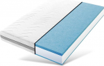 Mister Sandman Federkernmatratze 160x200, H&ouml;he 24cm, Matratze H3 H4, Premium Matratze mit Taschenfedern, 7 Zonen, Taschenfederkernmatratze, Allergikergeeignet, Abnehmbarer und waschbarer Bezug