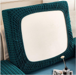 KAISUN diivanil istmepadja kate Jacquard kootud libisemisvastane istmepadja kaitsja elastse alusega pestav paigaldatud m&ouml;&ouml;bli kaitse padjakatted (v&auml;rv: roheline, suurus: Chaise)