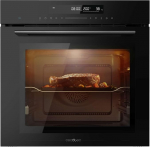 Cecotec Bolero Hexa SM406000 ahju 60 cm klaas must A+. 2900 W, 72 L, 12 funktsiooni koos Steak Master, Pizza Master, Steam Assist, Steam EasyClean, Eco ja Sulatusrežiim, elektrooniline taimer.