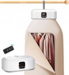 Mini trummelkuivati, soojuspumba pesukuivati 1-8H ajastus, kaugjuhtimispult ja UV steriliseerimine, elektriline soojuspumba kuivati &auml;rireisidele, &otilde;pilaskodudele, korteritele, hotellidele, k&auml;mpingutele.