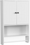 Yaheetech seinakapp Vannitoakapp k&ouml;&ouml;gikapp riiulite hoidmine ukse ja riiuliga Valge LH: 48,5 x 14 x 73 cm