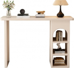 Kitsas konsoollaud hoiuruumiga kohvilaud koridorilaud koridorikapp baarilaua sissep&auml;&auml;suks koridoris elutuppa diivani taha (Wit, 135 cm / 53.2 tolli)