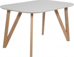 SalesFever Aino s&ouml;&ouml;gitoa laud, k&ouml;&ouml;gilaud halli v&auml;rvi, 120 x 80 cm, spoonitud s&ouml;&ouml;gilaud, FSC&reg; sertifitseeritud puidust laud, lihtne hooldada ja &uuml;mardatud puidust laud.