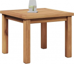 vidaXL Teak pruun v&auml;ljas kohvilaud 45 x 36 cm Ilmastikukindel kaasaegse stiili ristk&uuml;likukujuline n&otilde;uab kokkupanekut, mis talub k&otilde;iki tingimusi - sobib ideaalselt terrassile, aeda ja &otilde;uealale.
