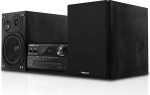 Panasonic SC-PMX94EG-K Micro HiFi s&uuml;steem mustas (120 Watt RMS, digitaalne raadio DAB+, CD, FM raadio, Bluetooth, USB, AUX) &Uuml;ksik must