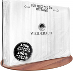 WEIDEBACH&reg; Robust mattress cover, 100% leak-proof, for 180 x 200 cm king size mattresses, mattress bag with zip, storage bag for mattresses, storage and transport, against odours and moisture