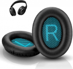 Asendatavad k&otilde;rvapadjad Bose Quietcomfort 35 k&otilde;rvaklappidele - &uuml;hilduvad QC35 ii QC25 QC15 Ae2 Ae2i k&otilde;rvaklappidega Mugav ja vastupidav (sinine)