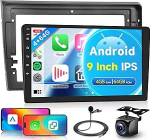 4G + 64G juhtmevaba Carplay Android autoradio 2 DIN Fiat Bravo 2007-2014 9-tolline puutetundlik autoraadio koos Android auto navigatsiooniga GPS WiFi peeglilink Bluetooth FM/RDS raadio 32 EQ/USB/SWC tagumine vaade