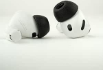 Comply TrueGrip Premium Memory Foam asendusk&otilde;rvaklapid Apple AirPods Pro (3. p&otilde;lvkond) jaoks | Suurep&auml;rane m&uuml;raisolatsioon | Must, keskmine, 3 paari