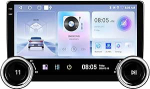 Hikity [2+64GB] Android 15 autoraadio Double Buttons Wireless CarPlay Android auto peeglilink raadio 10-tolline IPS puuteekraaniga raadio Bluetooth 4.1 Type-C navigatsioon GPS EQ WiFi FM RDS SWC DAB
