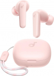 soundcore by Anker P20i juhtmevabad Bluetooth k&otilde;rvaklapid, 10 mm juht, Bluetooth 5.3, reguleeritav EQ, 30 tundi m&auml;nguaega, IPX5 veekindel, 2 mikrofoni koos AI-ga, saab kasutada eraldi (roosa)