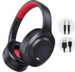 OBEST Over-Ear m&uuml;rasummutusega k&otilde;rvaklapid juhtmevabad Bluetooth 5.3, h&uuml;briidsed aktiivse m&uuml;rasummutusega k&otilde;rvaklapid, k&otilde;rglahutusega heli, 30h m&auml;nguaeg ANC-režiimis, mugavad k&otilde;rvaklapid koju/kontorisse/reisile