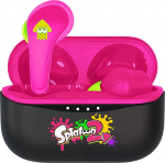 OTL Technologies Splatoon 2 juhtmevabad Bluetooth V5.0 k&otilde;rvaklapid koos laadimiskarbiga must/roosa