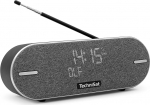 TechniSat DIGITRADIO BT 2 Kaasaskantav Premium Bluetooth-k&otilde;lar DAB+ digitaalraadio (FM, kell, &auml;ratuskell, veekindel korpus, lemmikute m&auml;lu, AUX-in, aku, 20 W) Antratsiitne