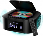 KLIM Boombox E1 raadio CD-m&auml;ngijaga - Bassiv&otilde;imendus koos k&otilde;lariga - FM-raadio, MP3, Bluetooth, AUX, USB, Compact Disc - kaasaskantav CD-m&auml;ngija traadita režiimiga ja laetava akuga - koos puldiga