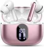 Bluetooth k&otilde;rvaklapid, traadita Bluetooth 5.4 Sport In-Ear k&otilde;rvaklapid koos rakendusega, traadita k&otilde;rvaklapid 40 tundi m&auml;nguaega, LED laadimiskohver, ENC m&uuml;rav&auml;hendusmikrofon, s&uuml;gavad bassik&otilde;rvaklapid iOS / Androidile