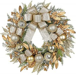 Arbrous j&otilde;ulukirme kunstlik 60 cm advendikirme kunstlik marjadega kunstlik koos j&otilde;ulukommetega siidist vibu kuldne j&otilde;ulukaunistus siseruumide ukse laua aknale r&otilde;dule rustikaalne kaunistus