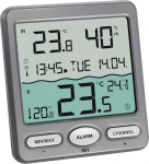 TFA Dostmann TFA Venice 30.3056.10 Digital Wireless Pool Thermometer for Monitoring the Water Temperature in the Pool or Jacuzzi, Plastic, Grey