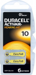 60 t&uuml;kki Duracell kuuldeaparaadi patareid suurus Typ 10 PR70 ZL4