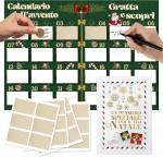 Advendikalender (Karikatuur rohelise kulla v&auml;rviga, j&otilde;uluvana)