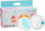 silikomart Wonder Cakes 25.971.99.0069 Tag 11 2 k&uuml;psisevormi komplekt Teema Paques Silikoon 4 x 14,5 x 8,5 cm Valge