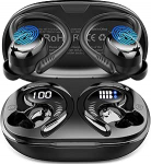Bluetooth 5.4 k&otilde;rvaklapid Sport, 2025 In-Ear k&otilde;rvaklapid traadita Bluetooth 6D Stereo/4 ENC mikrofoniga, 50H m&uuml;rasummutusega k&otilde;rvaklapid, k&otilde;rvaklappidega spordik&otilde;rvaklapid, IP7 veekindlad k&otilde;rvaklapid