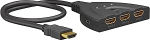 goobay HDMI Switch HDMI Switch Box 3 kuni 1 (4K @ 60Hz)