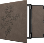 Amazon Kindle Scribe'iga &uuml;hilduv kwmobile &uuml;mbris - kunstnahast &uuml;mbris - Magnolia Hall