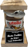 Nutella kingitus t&uuml;trele j&otilde;uludeks - Raua reservlusikas Nutella - Naljakas kinkekomplekt Nutella armastajatele - Maailma parim t&uuml;tar H&auml;id j&otilde;ule