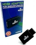 Kaico Gamecube HDMI ja N64 HDMI adapter S-video ja komposiit - &uuml;hildub Nintendo N64, Super Nintendo SNES, Famicom ja Gamecube'iga - lihtne Plug & Play lahendus