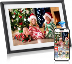Rollei Smart Frame WiFi 107 Electronic Digital Photo Frame Frameo WLAN Digital Photo Frame 10.1 Inch 1280 x 800 IPS Touchscreen 32 GB Memory Black Digital Picture Frame Frameo Digital Frame