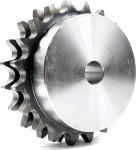 Rattakett 12B - 20 hammastega, karastatud, P: 19.05, 3/4-tolline rattakett, rattakett, ajam, tagasik&auml;ik, kaherealine rattakett