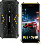 Ulefone Armor X12 v&auml;listelefon, 6GB RAM + 32GB ROM v&auml;listelefon, 13MP + 8MP kaamera 5,45-tollise HD+ nutitelefoniga IP68, 4860mAh aku, Android 13, 4G Dual SIM/NFC/OTG/GPS Orange