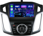 MSD [sisseehitatud DAB+] Android 15 autoraadio Ford Focusile (2012-2017) GPS navigatsiooniraadio CarPlay Android auto roolijuhtimispult Dual Band WiFi DSP 4G + 64G Octa-Core 2 DIN 9-tolline kaamera MIC
