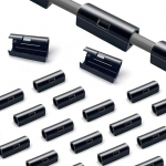 80 kaabli korraldaja klambrid, kaablijuhtimine kaablihoidja laud, kaabliklambrid isekleepuv kaablihoidja, kaabli korraldaja kaablitele ja juhtmetele (must, 80 t&uuml;kki)