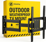 ZeboZap ZZTVA8044 V&auml;litingimustes kasutatav TV-konsool ilmastikukindel paigaldamine vin&uuml;&uuml;lplaadile, stukk, telliskivi ja kivi terrassile, tagahoovile, mahutab 155 naela kuni 70-tolliseid telereid