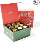 VAHDAM luksuslik tee kinkekomplekt (90+ tassi, 9 lahtist teed), uusaastakingitused naistele ja meestele, uusaastakinkide komplekt 2024, j&otilde;ulukingitused