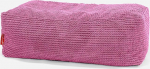 Lounge Pug, Large Pouf Footstool Pom-Pom Pink