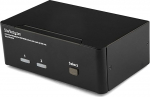 StarTech. com SV23 1DPD Dua - 2-portiline Dual DisplayPort USB KVM l&uuml;liti koos heli ja USB 2.0 pistikupesa abil