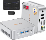 Blackview MP50 Mini PC klaviatuuri ja hiirega, v&otilde;imas &auml;riarvutid, Ultra 4K graafika, 16 GB RAM + 512 GB SSD, Win 11 Pro, kiire kontoriarvuti, sisaldab lisatarvikute komplekti