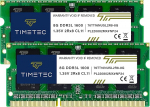 Timetec Premium 16GB Kit (2x8GB) DDR3L/DDR3 1600MHz PC3L-12800 / PC3-12800 Non-ECC Unbuffered 1.35V/1.5V CL11 2Rx8 Dual Rank 204 Pin SODIMM S&uuml;learvuti s&uuml;learvuti arvuti RAM-m&auml;lumooduli uuendamine