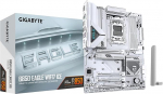 GIGABYTE B850 Eagle WIFI7 Ice emaplaat - AMD Ryzen 9000 seeria protsessorid, digitaalne 8+2+2+2 faasi VRM, kuni 8200MHz DDR5 (O.C.), 1x PCIe 5.0 + 2x PCIe 4.0 M.2, Wi-Fi 7, 2.5GbE LAN, USB 3.2 Gen 2.