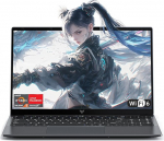 ACEMAGIC Ryzen 5 7430U protsessor, 15,6-tolline s&uuml;learvuti, kuni 4,3 GHz, 16 GB RAM, 512 GB SSD, toetab 4 TB SSD laiendust, kerge, WiFi6, HDMI, 2026 s&uuml;learvuti t&ouml;&ouml;le, &otilde;pilasele, &uuml;li&otilde;pilasele