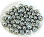 Kleine Stahlkugel, 1, 1,588, 2, 2,381, 2,5, 2,778, 3,5, 4,5 mm, 100 tk (s&uuml;sinikterasest 4,5 mm)
