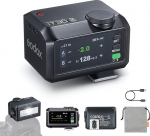 Godox iT30Pro C TTL mini v&auml;lklambi Canonile, 2.4G juhtmevaba HSS 1/8000s, puuteekraaniga juhtimine, sisseehitatud hajuti, 560 v&auml;lku t&auml;isv&otilde;imsusega, &uuml;hildub Canoni kaameraga