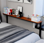 JYHHCYS Schmaler Konsolentisch Schmaler Beistelltisch F&uuml;r Hinter Die Couch F&uuml;r Kleine R&auml;ume, Schmaler Eingangstisch F&uuml;r K&uuml;che, Arbeitszimmer, Besprechungsraum, Einfache Montage(160x10x60cm)