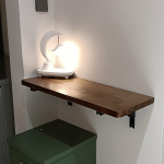 WBWAPA seinale paigaldatud kokkupandav laud Seinale paigaldatud kokkupandav v&auml;ike kokkupandav laud, mis sobib elutuppa, &otilde;ppetuppa, k&ouml;&ouml;ki ja magamistuppa, ei ole ruumi