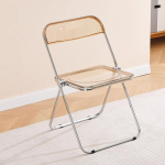 Akr&uuml;&uuml;list kokkupandav tool, l&auml;bipaistev kokkupandav tool, kaasaegne kokkupandav tool s&ouml;&ouml;gituppa, k&ouml;&ouml;ki ja r&otilde;dule, virnastatav ja ruumi s&auml;&auml;stev, kollane