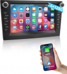 ESSGOO 6+128G juhtmeta autoradio Android 15 koos Carplay ja Android autoga Opel Astra H Corsa C/D Vectra C Zafira 7-tolline IPS puuteekraaniga Bluetooth FM RDS GPS mustaga